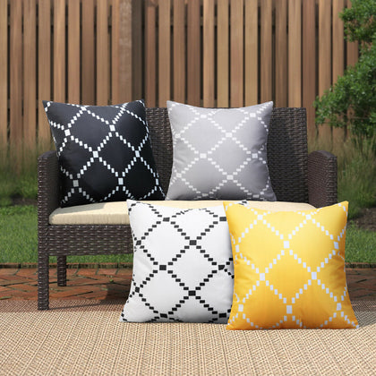 Waterproof Outdoor Cushion Cover For Garden Furniture Cushions Seat Bench