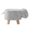 Animal Ottomans Footstools Padded Cushion Pouffe Stool Rest Children Toy Gift