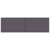 TV Cabinet TV Stand Unit Wall Mounted Floating Cupboard 2 Compartments Furniture