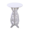 Modern Coffee Tea Table Lamp Stand Flower Plant Rack Round Side End Table Living