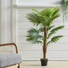 Artificial Palm Tree Potted Plant Indoor Outdoor Garden Home Office Green Plants