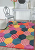 Modern Bright Colourful Vibrant Rug Bedroom Living Room Carpets Value Grey Rugs