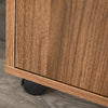 Printer Stand Home Office Mobile Cabinet Organizer with Castors, Door