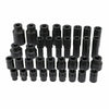 35X 1/2" Deep Reach Impact Sockets Set Metric Drive Garage Workshop Tool 8-32mm