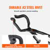 Blacksmith Tongs 18” Z V-Bit Tongs Carbon Steel Tongs A3 Steel Rivets