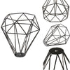 Metal Pendant Light Shade Ceiling Industrial Geometric Wire Cage Lampshade Lamp
