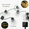 20 LED Solar String Lights Garden Outdoor Fairy Vintage Edison Bulb Summer Party