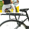 Rear Seat Aluminum Bike Rack Bicycle Mountain Mount Pannier Luggage Carrier UK
