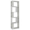 Book Cabinet Room Divider Bookcase Storage Display Corner Rack Wooden Furniture