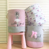 Foldable Washing Dirty Clothes Laundry Basket Canvas Baby Hamper Toy Storage Bag