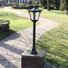 1.2m Solar Power Outdoor LED Security Lamp Post Light | Garden Path Driveway