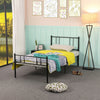 Single Bed Solid 3ft Metal Beds Frame with Large Storage Space Single Bedstead