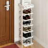 Wooden Shoe Rack Storage Shelf 4/5/7 Tier Slim Cabinet Footwear Shoes Organiser