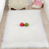 Large Faux Fur Sheepskin Rug Fluffy Mat Room Sofa Bed Hairy Shaggy Floor Carpet