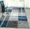 MODERN DESIGN RUG SILVER GREY SOFT LARGE LIVING ROOM FLOOR BEDROOM CARPET RUGS