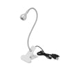 USB Flexible Reading LED Light Clip-on Beside Bed Desk Table Lamp Book Lamp UK