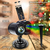 Christmas LED Double Projector Laser Lights Snowflake Snowfall Landscape Lamp UK