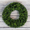 Pure Boxwood Artificial Topiary Hanging Grass Purple/Green Wreath Wedding Decor