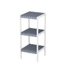 3 Tier Book Shelf Unit Bamboo Bookcase Bathroom Kitchen Storage Rack Display