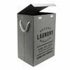 Deluxe Laundry Basket Fabric Hamper Wash Clothes Storage Bin Organiser With Lid