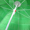 Hawaiian Parasol Beach Garden Patio Sunshade Sun Umbrella Outdoor Tilting Green