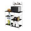 4 Tier Kitchen Baker's Rack Utility Storage Shelf Organizer Kitchenware Kitchen