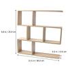 7 CUBE RECTANGLE WALL MOUNTED SHELVES FLOATING SHELF BOOKCASE HANGING BOOKSHELF