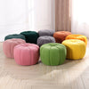 Upholstered Stool Pumpkin Pouffe Footrest Footstool Side Chair Children Seat