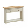 Lisbon Console Hallway Side Table 2 Drawers Shelf Desk Storage Furniture Cream