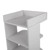6-Tiers Multi Function Wooden Shoe Cabinet Storage Rack Shelf White