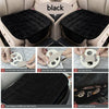 Perfect 2X Auto Car Plush Front Seat Cover Pad Lattice Protector Cushions Mat