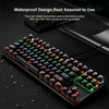 Mechanical Gaming Keyboard Wired 87 Keys RGB Rainbow Backlit USB for PC Loptap