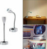 2 Pcs LED Spot Reading Lights Switch Camper Caravan Van Boat Interior Light 12V