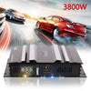 2Channel 3800W Car Audio Power Amplifier Bass Box Amplifier Under Seat Subwoofer