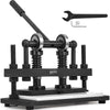 26x12cm Double Wheel Hand Leather Cutting Machine Manual Die Cutter