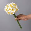 Living Room Wreath Wedding Artificial Plant Narcissus Daffodil Fake Flowers