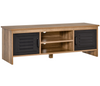 Industrial TV Stand Rustic Metal Cupboard Vintage Retro Media Cabinet Shelf Unit