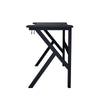K-Shaped Gaming Desk w/ Headphone Hook PC Computer Home Office Workstation UK
