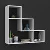 3 Step Wooden Floating Wall Mounting Shelf Display Unit Book Storage Deco