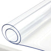Heavy Duty Glass Clear PVC Vinyl Table Cover Wipe Clean Tablecloth Protector NEW