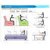 Adjustable Portable Laptop Table Stand Lap Sofa Bed Tray Folding Computer Desk