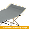Heavy Duty Single Folding Bed With Mattress Camping Travel Guest Lightweight+Bag