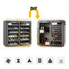 6 Tiers 36 Pairs Shoe Rack Dustproof Shelf Organiser Storage Shoes Cabinet Stand