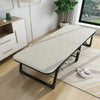 Rolling Small Single Bed Folding Guest Sleepover Bed Home Office Steel Sleeper