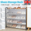 Dustproof 5 Tier Shoe Rack Storage Shelf Display Stand Organiser Cabinet Closet