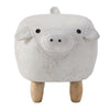 New Footstools Ottoman Animals Stool Large Hippo Pig Lovely Gift for Kids Adult