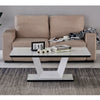 White High Gloss Dining table End Table Coffee Tea Table Side Table Living room