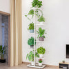 Industrial Bookshelf 6Tier Ladder Shelf Plant Display Rack Storage Shelving Unit
