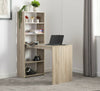 Computer Desk Oak Effect Workstation Study Office Home Laptop Table Bookcase