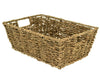 Seagrass Rectangular Conical Shelf Display Storage Basket